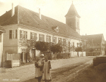 Franziskakirche + Pfarrhaus 1909.jpg (305104 Byte)